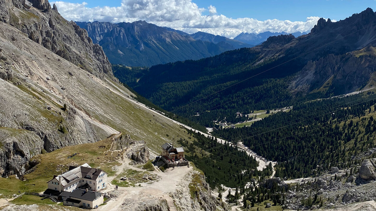 Vajolethütte und Preusshütte