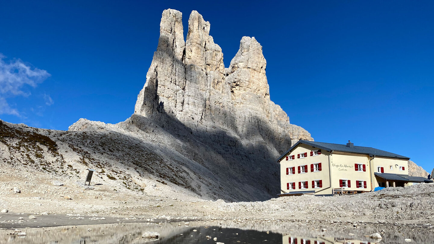 Gartlhütte vor den Vajolettürmen