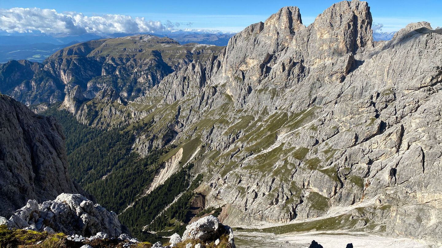 Blick ins Tal von der Gartlhütte