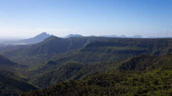 Ausblick im Black River Gorges Nationalpark