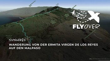Auf dem historischen Pilgerweg zum Inselgipfel: Flyover Video von der Ermita zum Malpaso