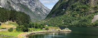 Nærøyfjord im UNESCO-Weltnaturerbe Nærøyfjord