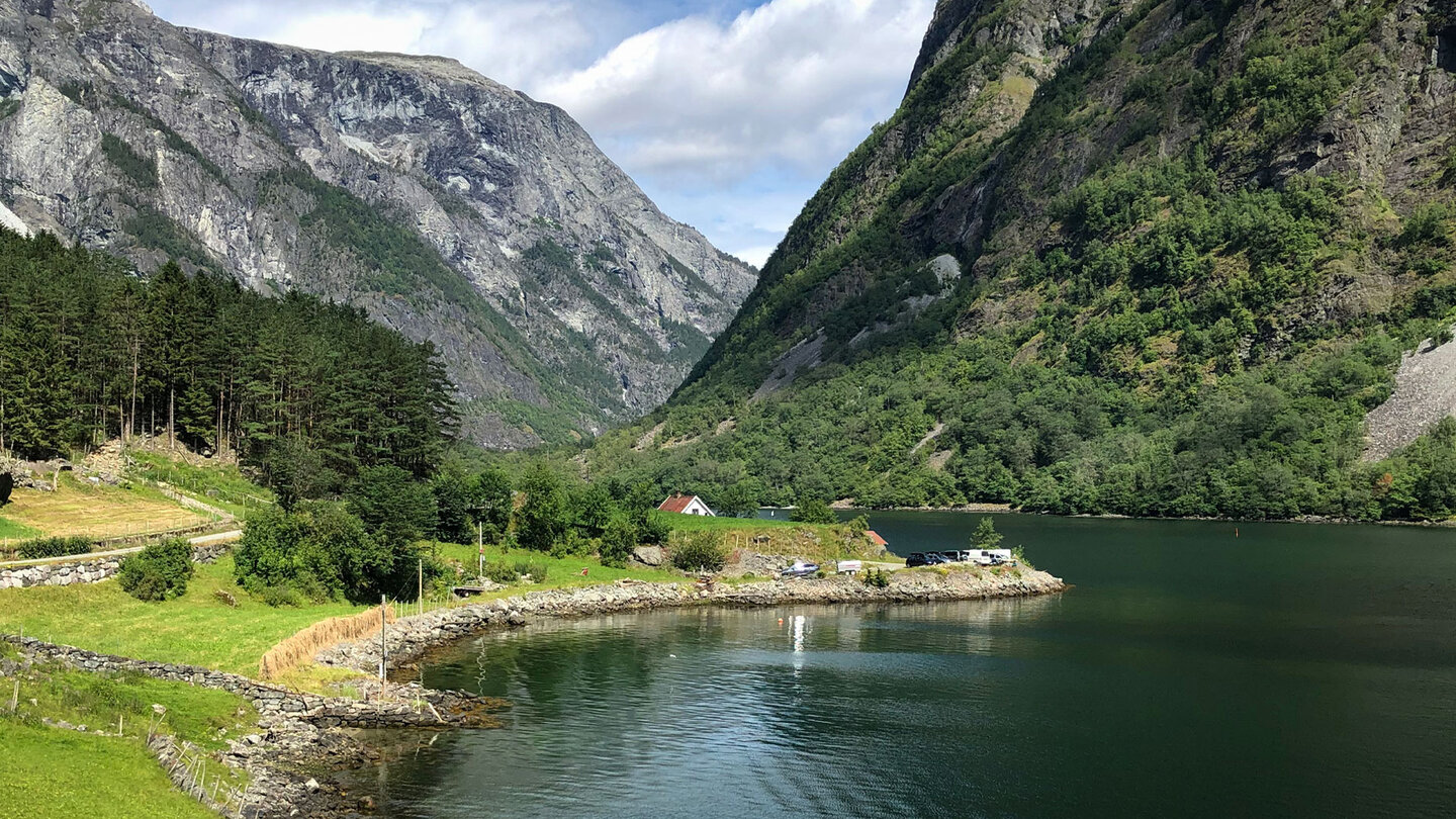 Nærøyfjord im UNESCO-Weltnaturerbe Nærøyfjord Nærøyfjord im UNESCO-Weltnaturerbe Nærøyfjord