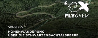 Höhenwanderung über die Schwarzenbachtalsperre – Flyover