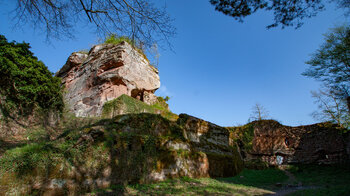 Burganlage der Drachenfels