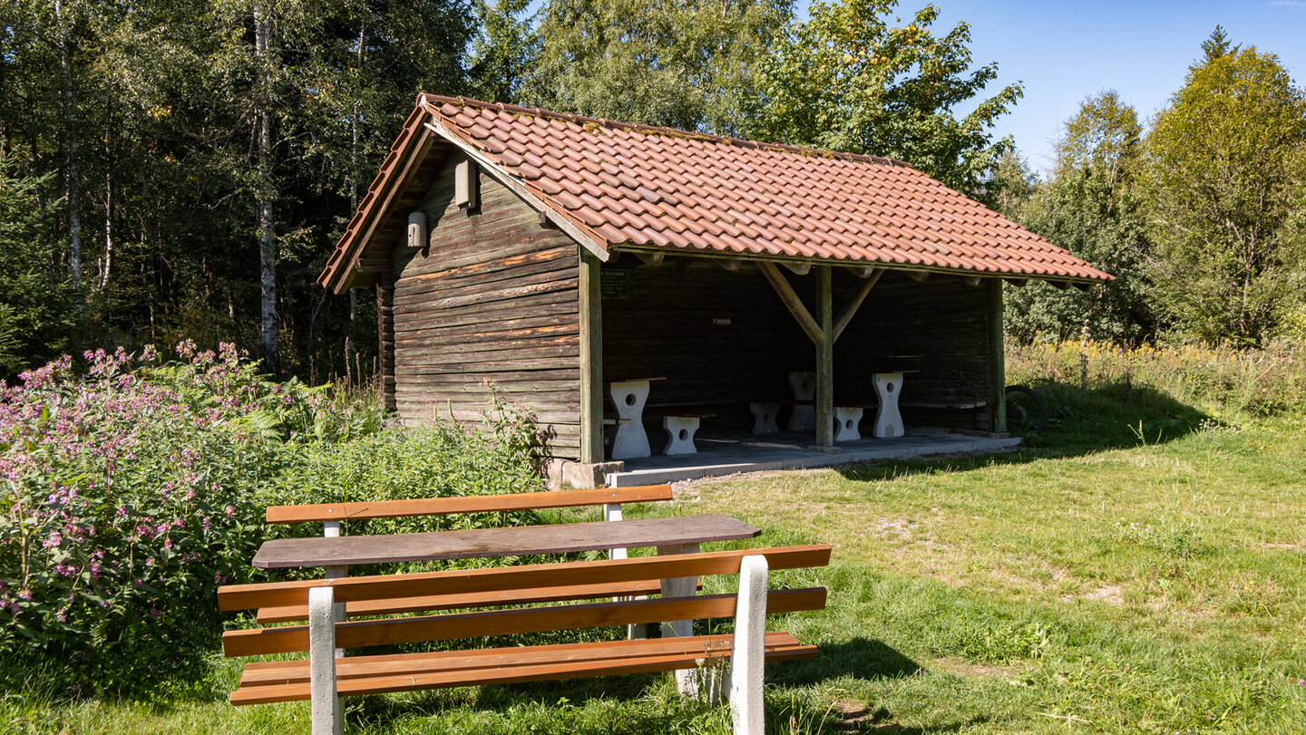 Schutzhütte am Weithäusleplatz