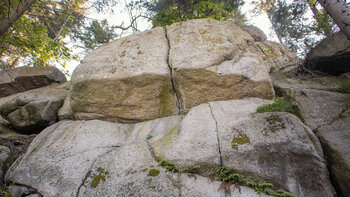 Wollsackverwitterung am Palmfelsen im Nordschwarzwald
