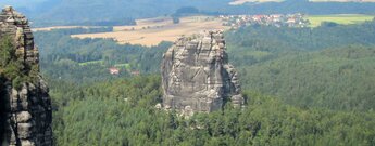 der Blick auf den Falkenstein