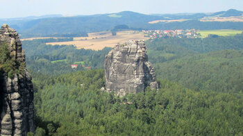 der Blick auf den Falkenstein