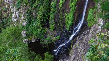 Wasserfall entlang der Wanderung durchs Barranco del Cedro