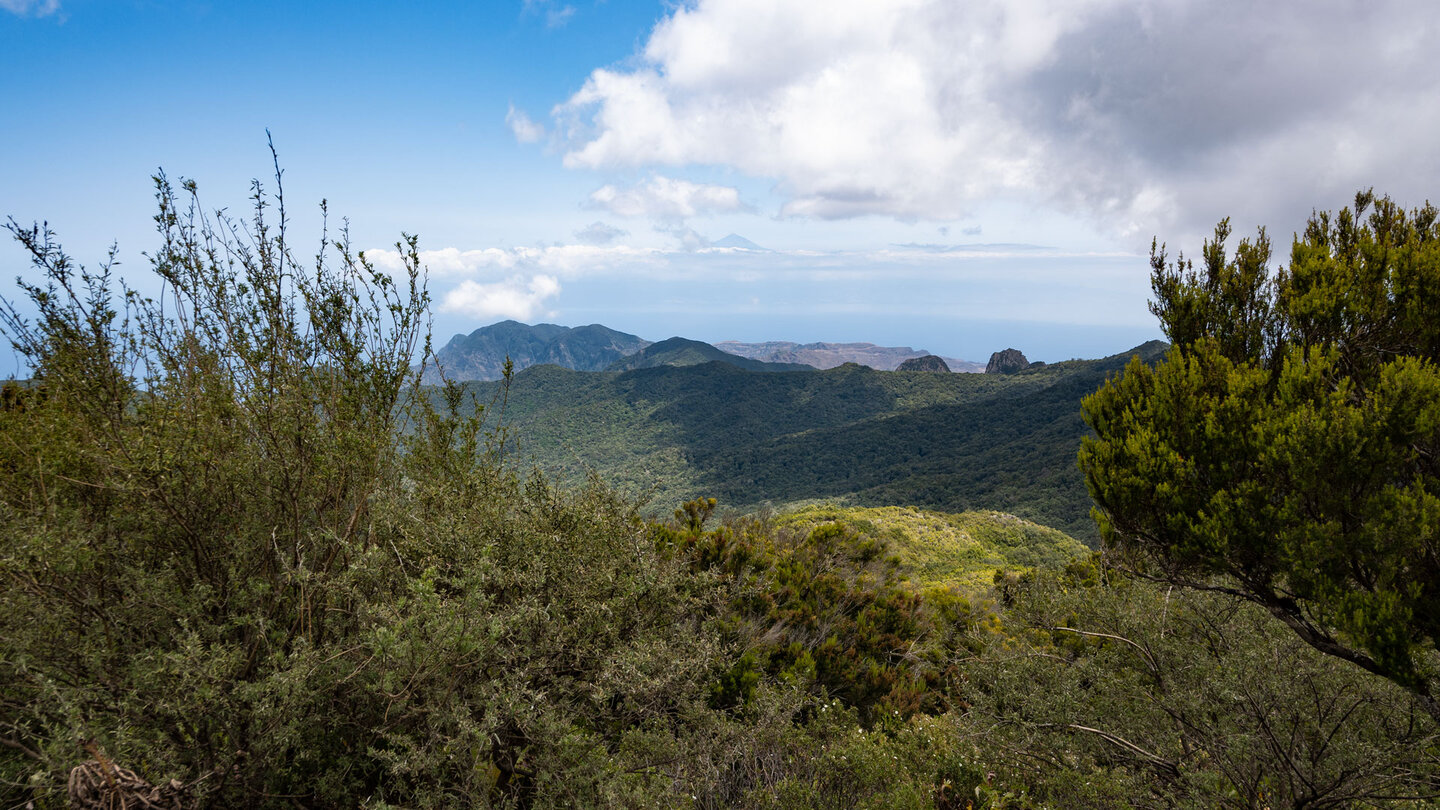 Aussichtspunkt auf die Roques vom Wanderweg