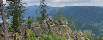 Blick von der Hohen Schaar über das Murgtal