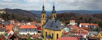 die Wallfahrtskirche der Heiligsten Dreifaltigkeit in Gößweinstein