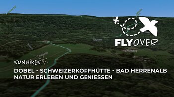 Wanderung Dobel – Bad Herrenalb Panoramaweg – Flyover
