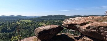 Felsplateau des Spirkelbacher Rauhfels