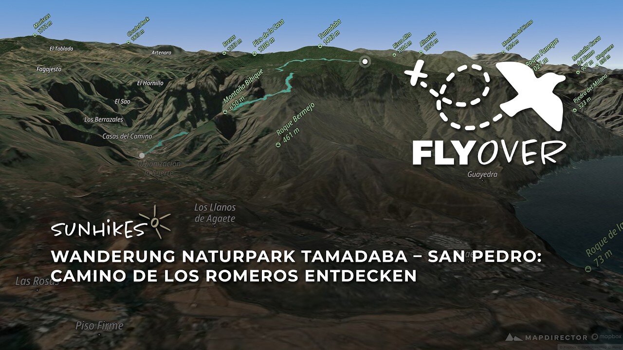 Gigantischer Klippen-Abstieg zum Meer: Der Camino de los Romeros im Flyover Video