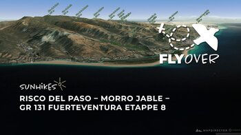 Strandklassiker im Süden Fuerteventuras: Flyover Video der GR 131 Etappe 8 nach Morro Jable