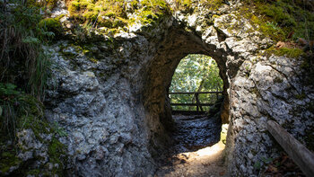 Felsentunnel bei der Teufelsbrücke