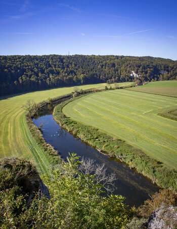 Panorama vom Aussichtspunkt Känzele