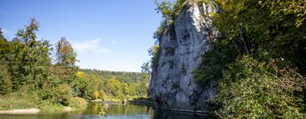 Amalienfelsen im Fürstlichen Park Inzigkofen