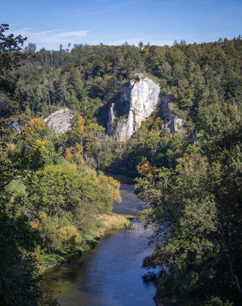 Felsenlandschaft des Donauberglands