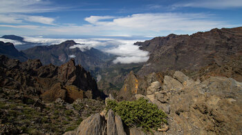 Ausblick über den Nationalpark Caldera de Taburiente