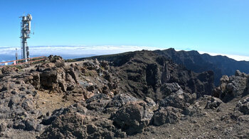 Ausblick vom Pico Fuente Nueva