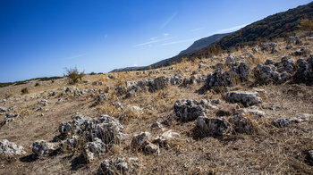 Karstlandschaft in den Sierras Subbéticas