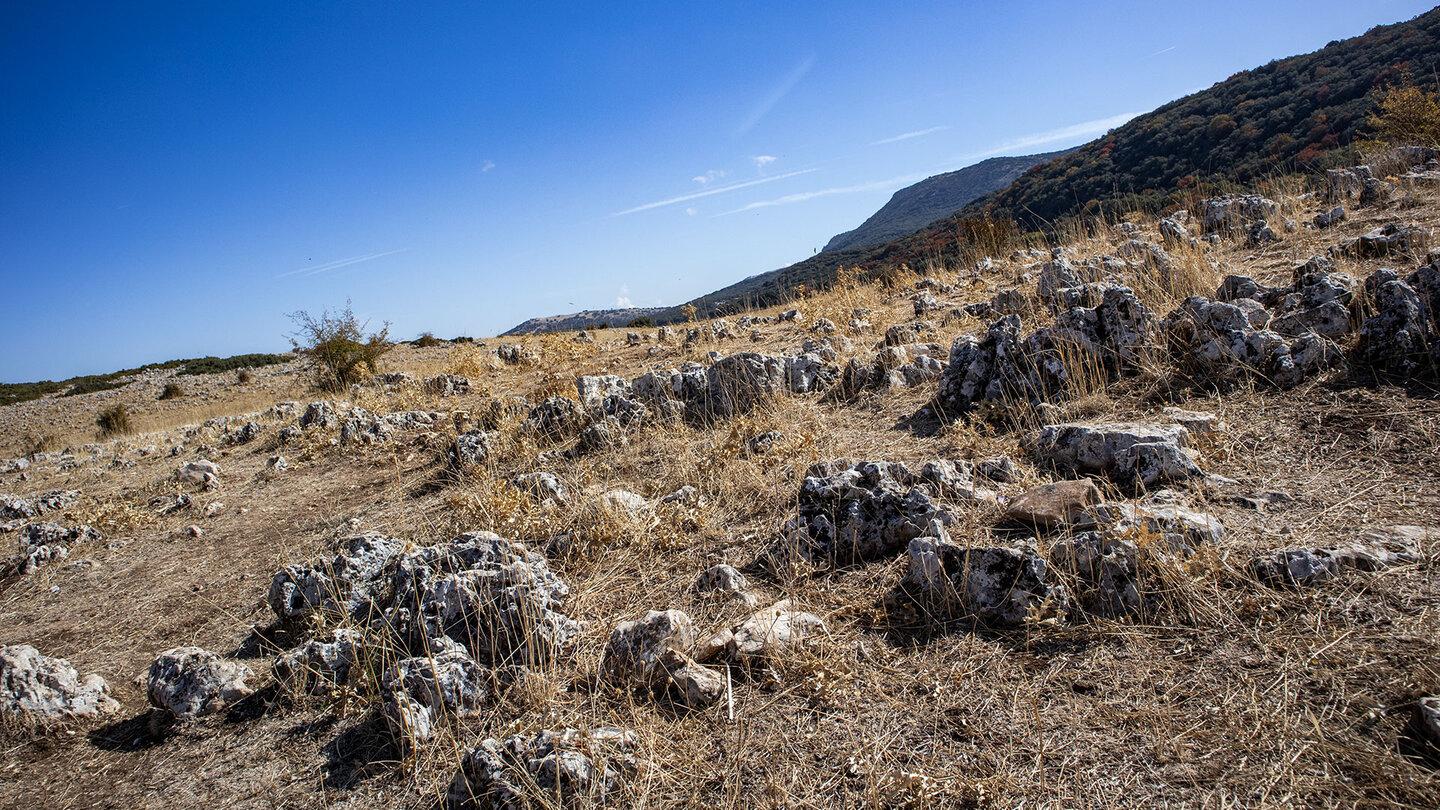 Karstlandschaft in den Sierras Subbéticas