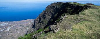 Ausblick entlang des Risco de Tibataje zum Mirador de Izique