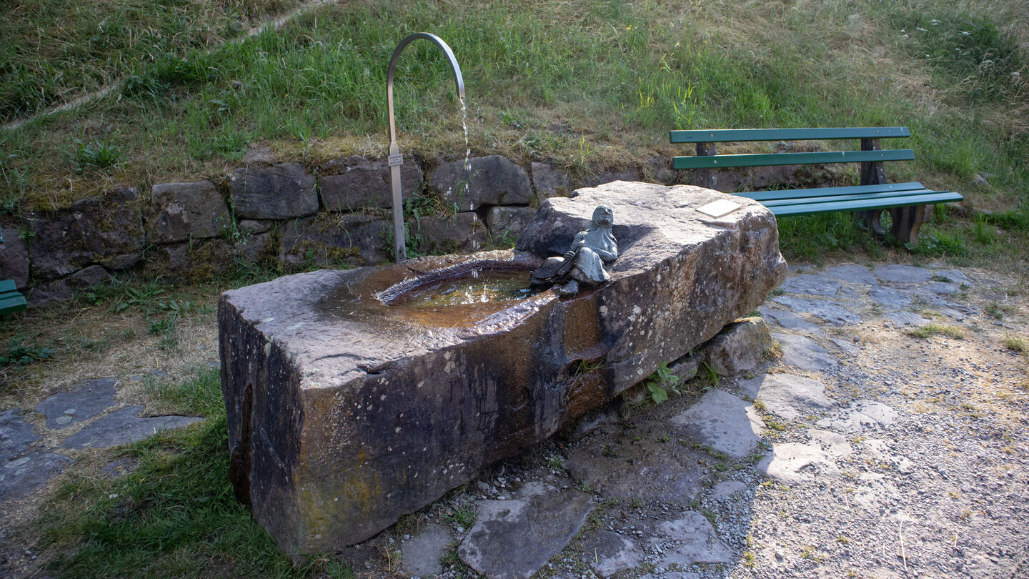 der Hexenbrunnen im Kauersbachtal