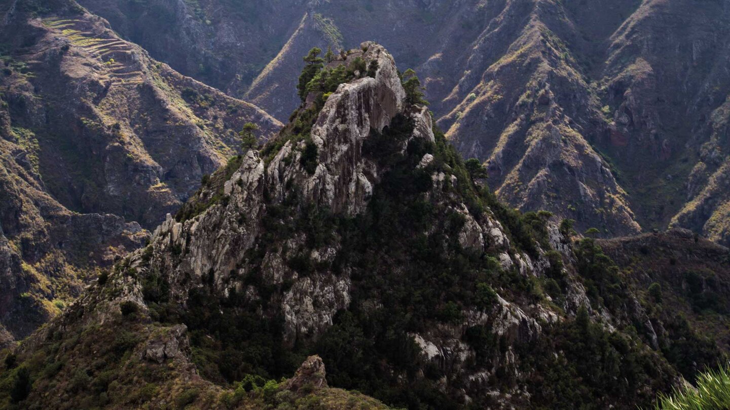 der Roque de los Pinos bei Chinamada auf Teneriffa