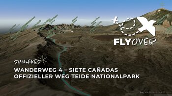 Teneriffa – Faszinierende Geologietour entlang der riesigen Calderawände (3D-Flyover Video)