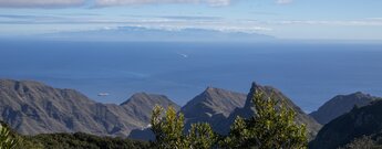 Blick vom Mirador Pico del Inglés nach Gran Canaria