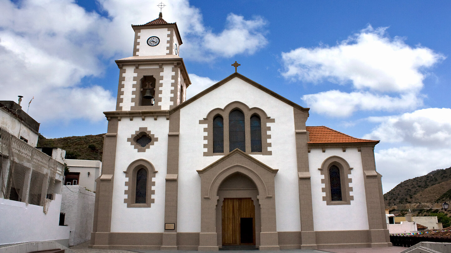 die Kirche San Juan Bautista in Vallehermoso auf La Gomera