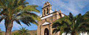 die Kirche Nuestra Senora de la Pena in Vega de Río Palmas auf Fuerteventura