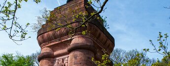 Bismarck-Säule am Philosophenwegs in Heidelberg