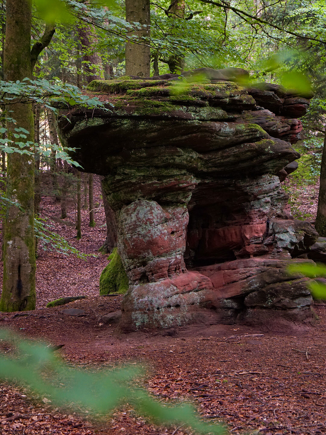 Felsformation Teufelsschmiede bei Hinterweidenthal