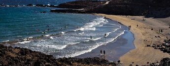 die Playa Grande in der Punta de Abona