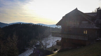 Renchtalhütte bei Bad Peterstal-Griesbach im Abendlicht