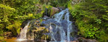 Kaskaden bei den Menzenschwander Wasserfällen