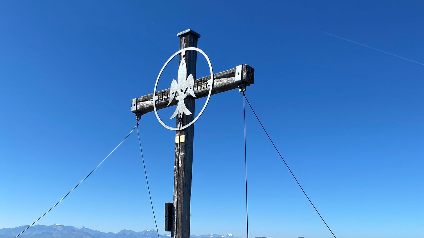 das Gipfelkreuz auf dem Kuehgrat Gipfelkreuz auf dem Kuehgrat