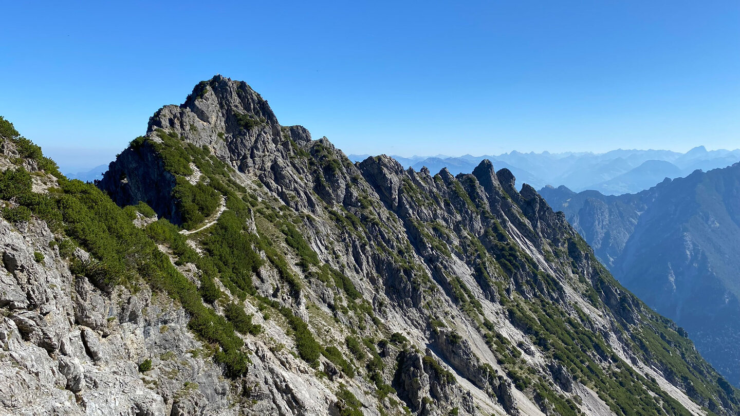 Ausblick auf den Kuehgrat Blick auf den Kuehgrat