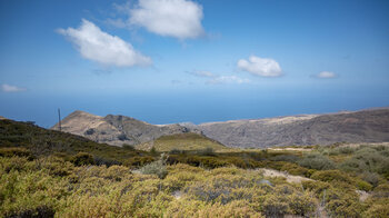 Ausblick über den Südwesten von La Gomera oberhalb von Erque