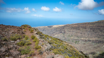 Wanderpfad entlang der Ostseite des Barranco Rajita