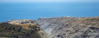 Ausblick auf das Barranco Rajita das zwischen Arguayoda und La Dama verläuft