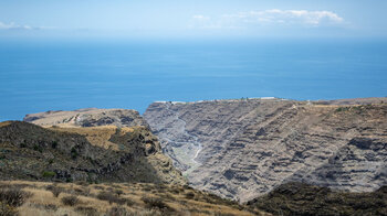 Ausblick auf das Barranco Rajita das zwischen Arguayoda und La Dama verläuft