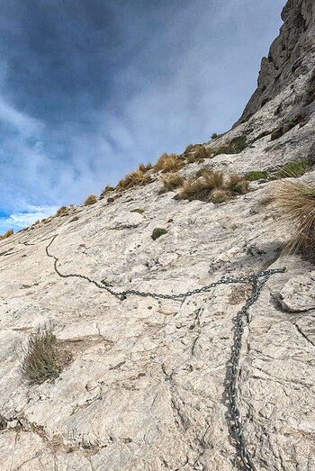 obere Kettenpassage des La Tiñosa