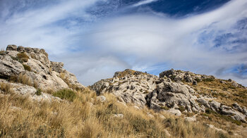 Gipfelgebiet des La Tiñosa in den Sierras Subbéticas