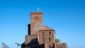 die Reichsburg Trifels bei Annweiler